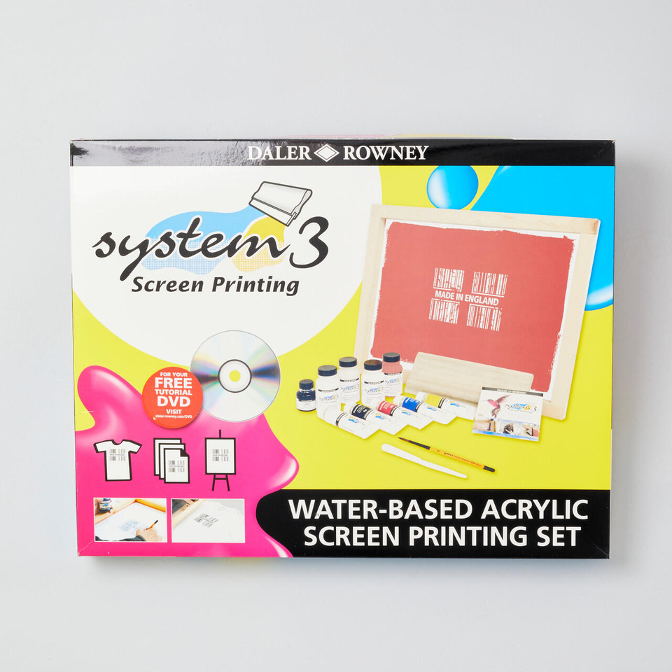 Daler Rowney System 3 Screen Printing Set