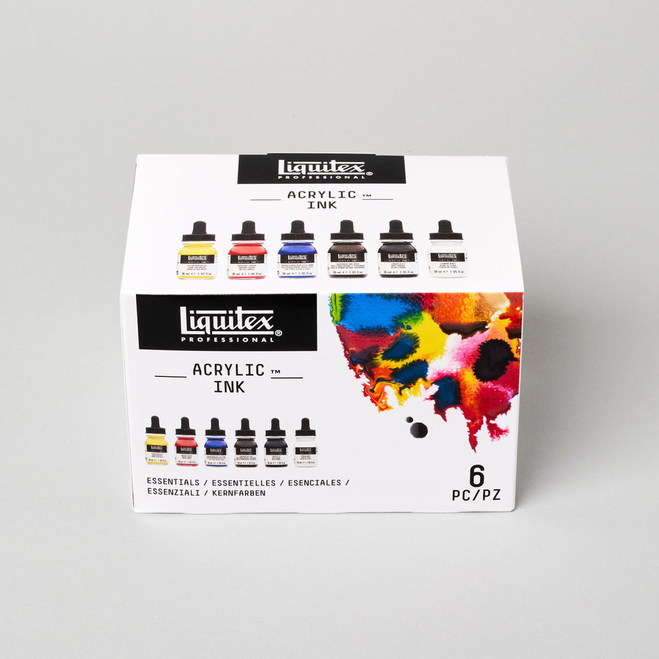 Liquitex Professional Acrylic Ink 30ml Essential Set of 6